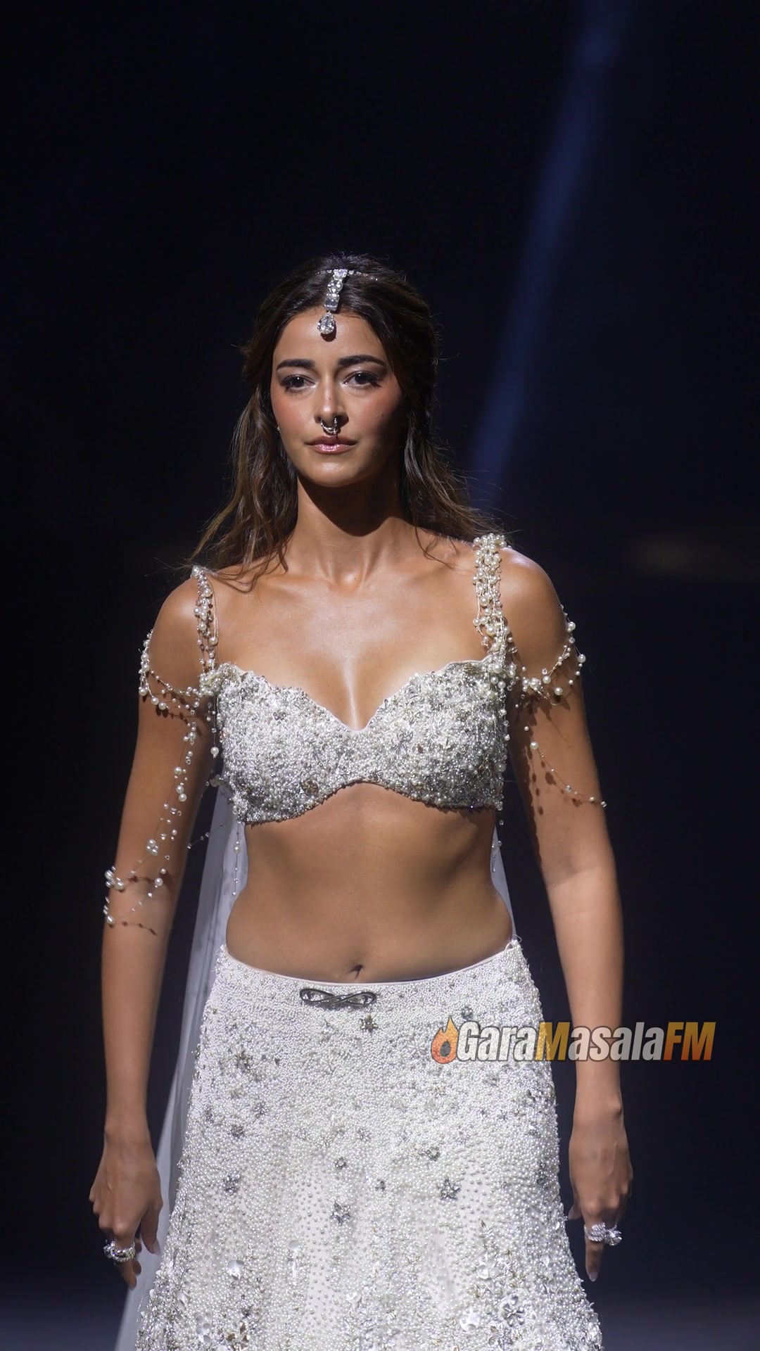 Ananya Panday as showstopper at Gaurav Gupta Couture Collection