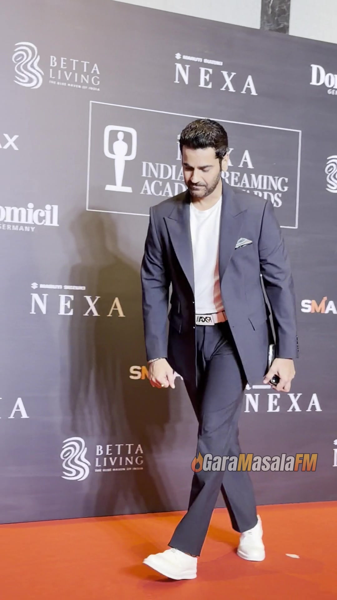 Arjan Bajwa at the red carpet of the Third Edition of Nexa Streaming Awards 2026