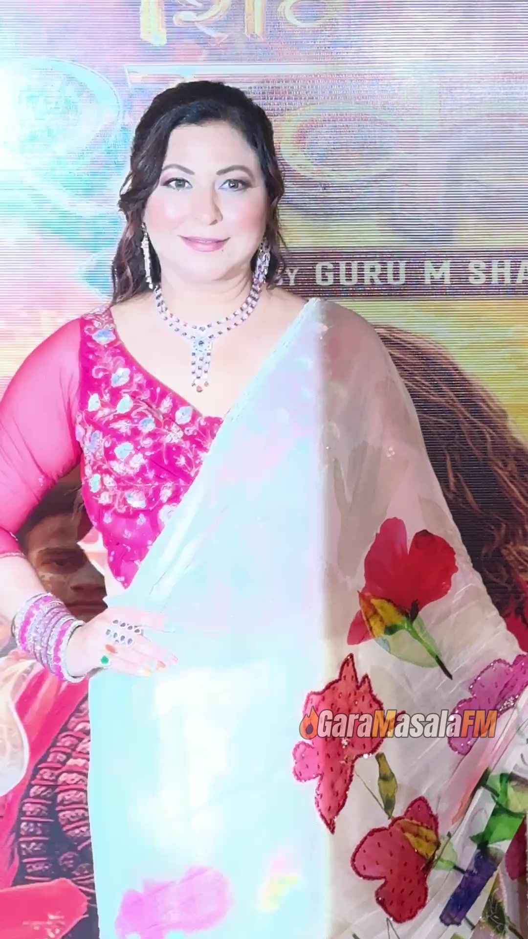 Gurpreet photographed at the launch of Rashmi Aarya's debut song Shiv Shambhu Shankara