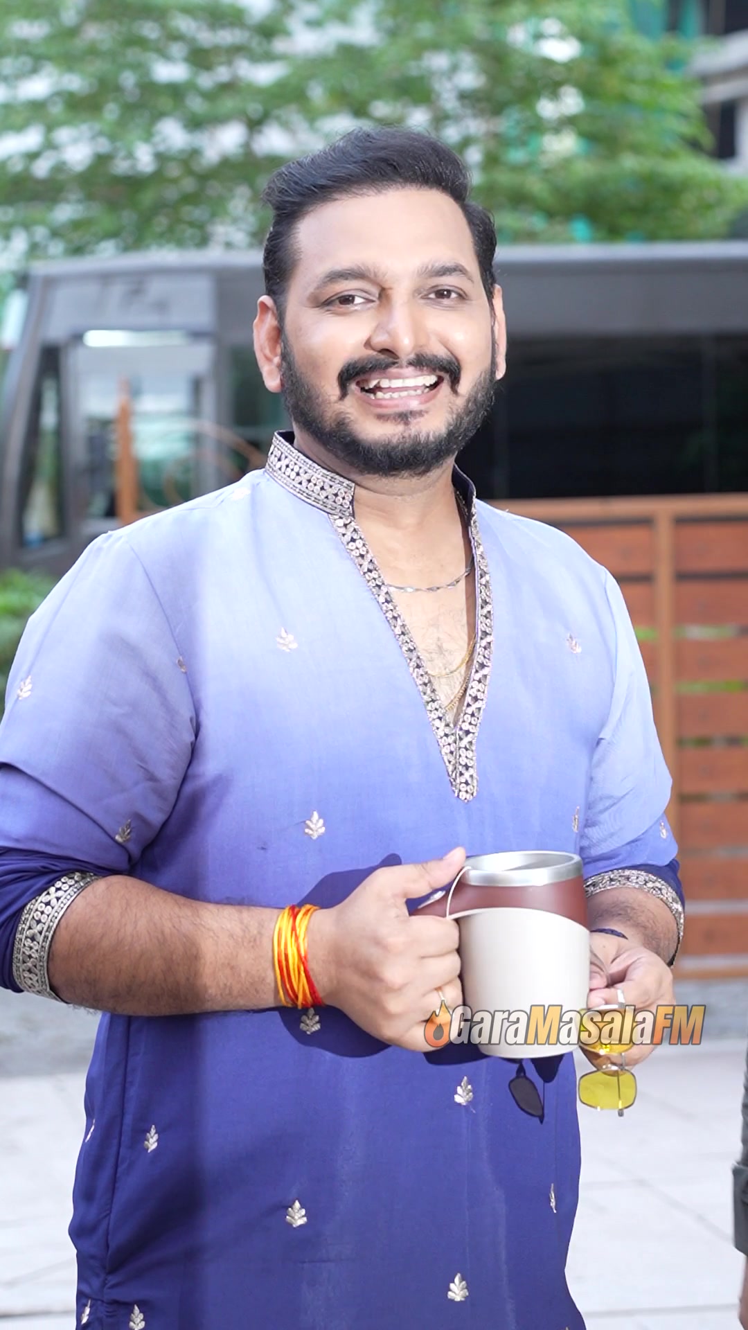 Paritosh Tripathi photographed by the GaraMasalaFM paparazzi