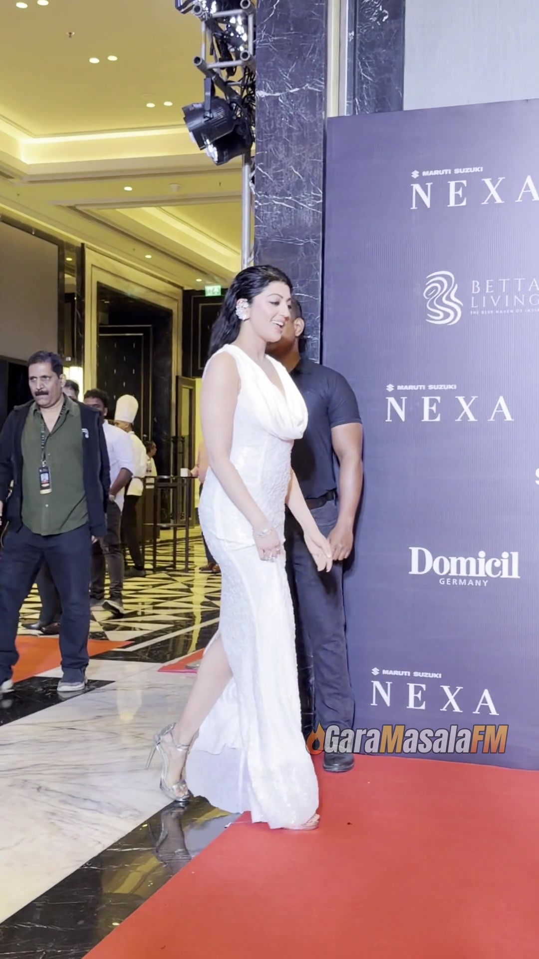 Pranitha Subhash at the red carpet of the Third Edition of Nexa Streaming Awards 2026