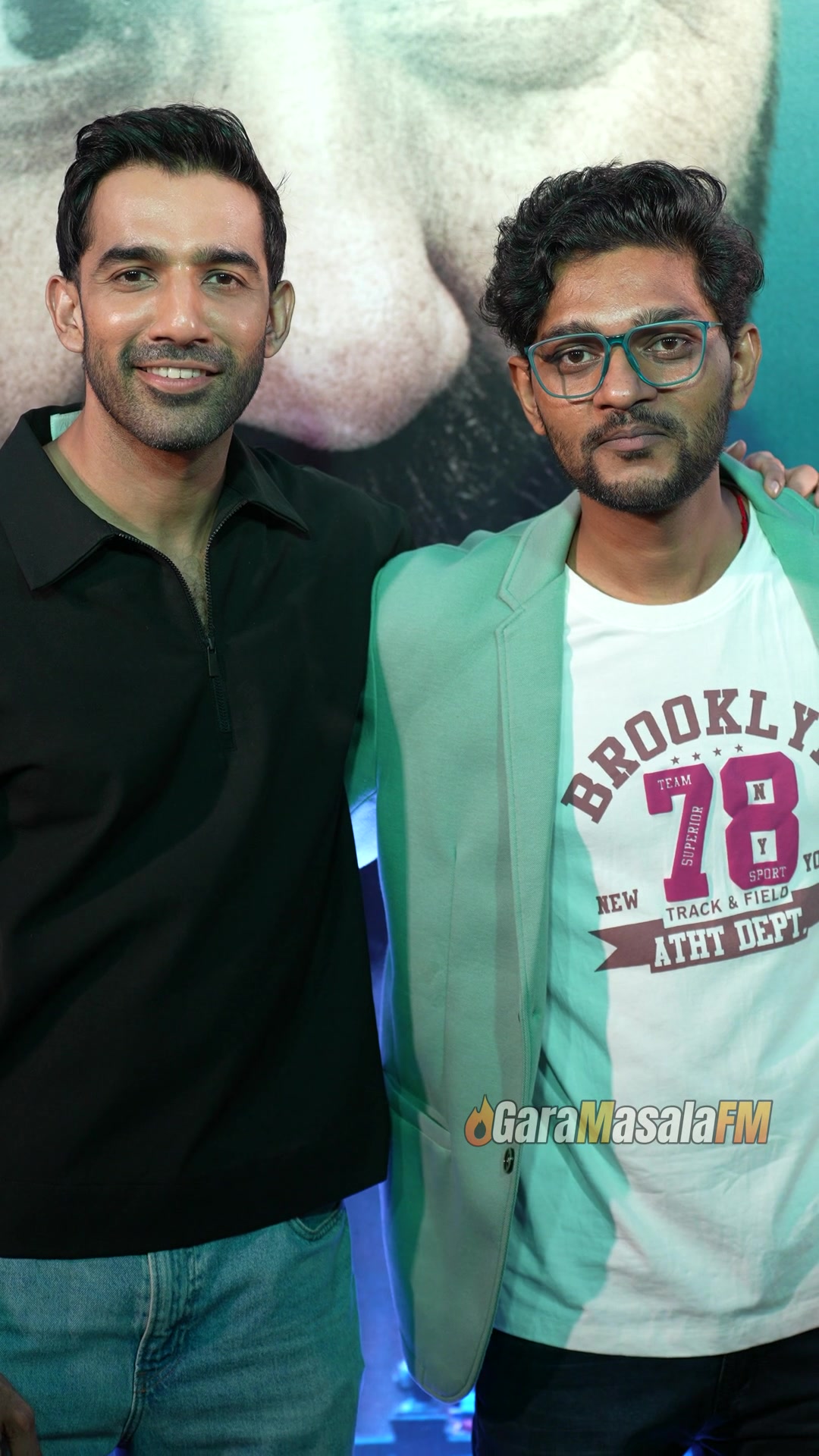 Rahul Gupta photographed by the paparazzi at the shutter wall