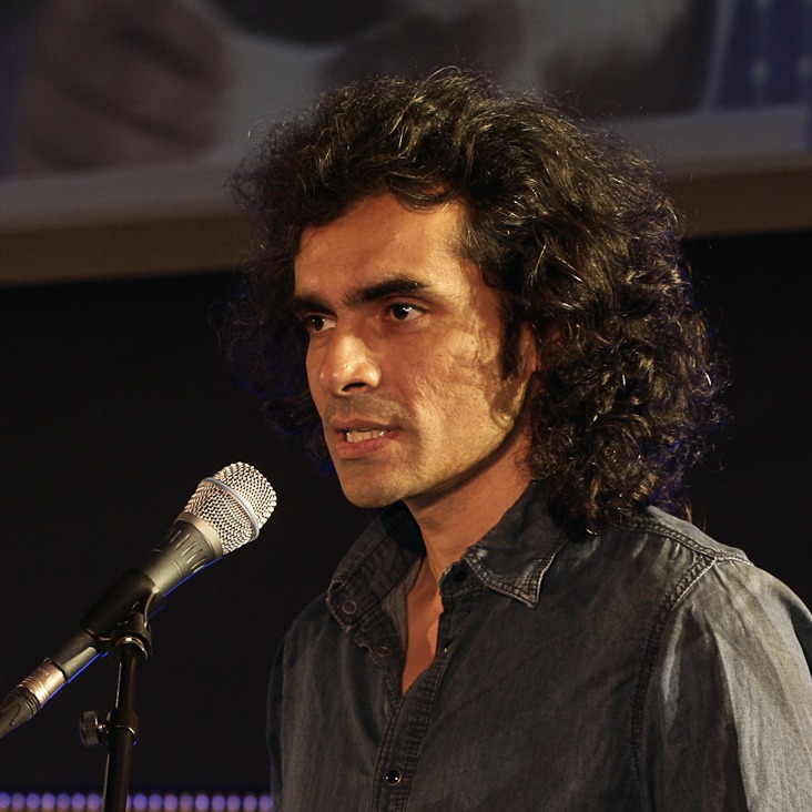 Imtiaz Ali, Indian film director, in candid portrait