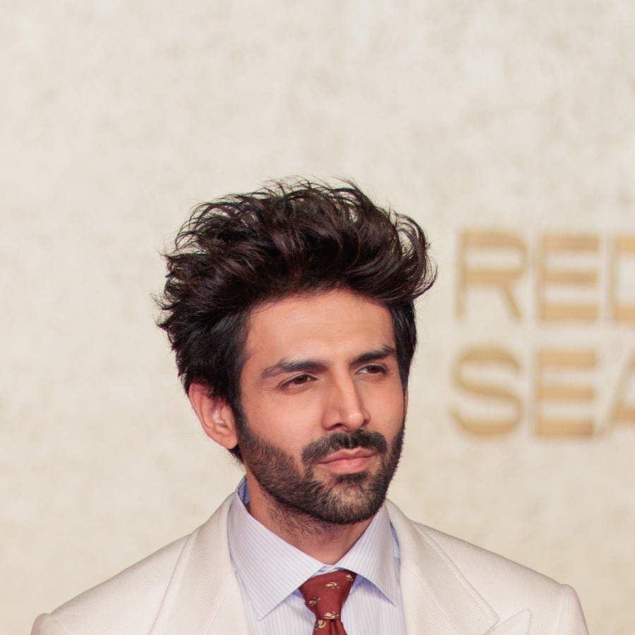 Kartik Aaryan at a public event or appearance