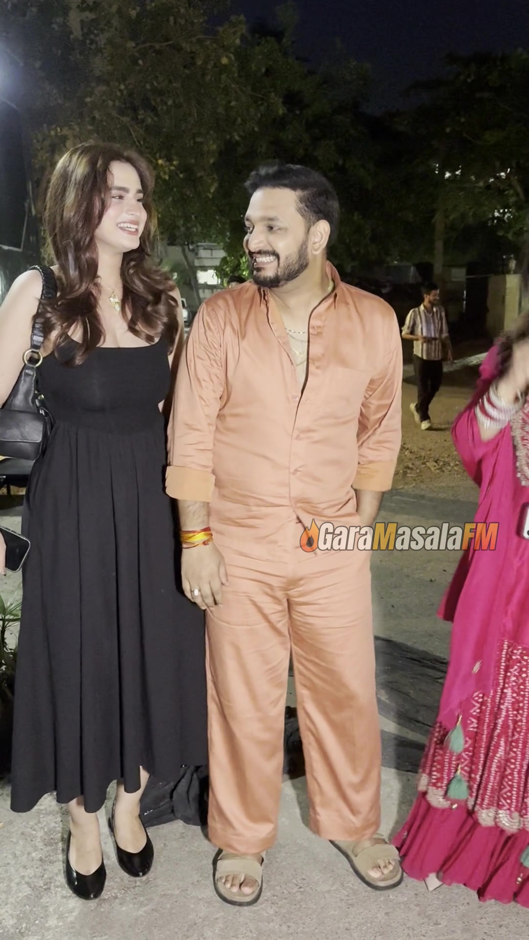Ayesha Khan, Nayab Midha and Paritosh Tripathi, still from the new video